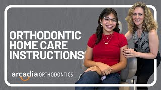 Arcadia Orthodontics Instructions for Caring for Your Braces [upl. by Mur518]