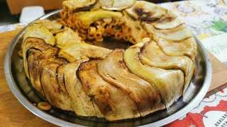 Timballo di anelletti al Forno con melanzane piselli uova e mozzarella [upl. by Neehsas737]