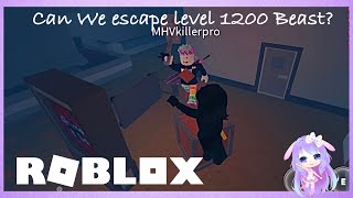 LEVEL 1200 BEAST 😱  Roblox Flee The Facility [upl. by Yael]