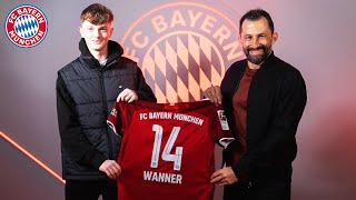 16yo Paul Wanner extends contract with FC Bayern ✍️ [upl. by Aciamaj]