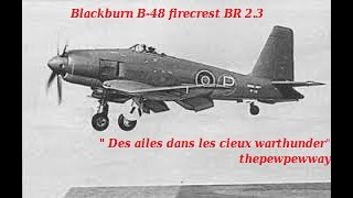 Blackburn B48 quot firecrestquot le vilain petit roitelet abandonné [upl. by Renick150]