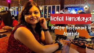 Hotel Himalaya  Rooftop Restaurant in Agartala  Durga Puja 2020 [upl. by Gaw364]