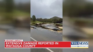 Flooding hammers western North Carolina [upl. by Norty681]