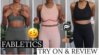 FABLETICS TRYON HAUL AND HONEST REVIEW  YAMAYA MASON [upl. by Yror]