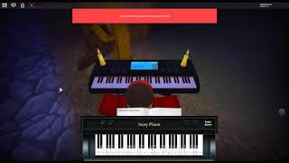 Unwavering Emotions  Pokemon BampW by Shota Kageyama on a ROBLOX piano [upl. by Amikahs]