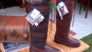 David from Dubarry shows off their famous Galway Boots [upl. by Atis]