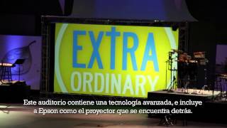 Proyectores de alta luminosidad Epson Pro Z  Testimonial Iglesia HOPE [upl. by Kenji]