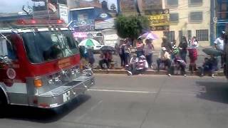 Desfile de los bomberos de celaya [upl. by Arde722]