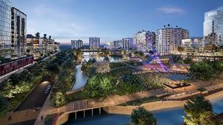 Maroochydore City Centre flythrough [upl. by Llenrod]