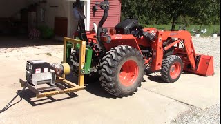 154 PTO Generator setup on Kubota L3400 [upl. by Maharva510]