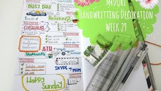 Midori Weekly Diary Update Week 29 [upl. by Nahsar892]