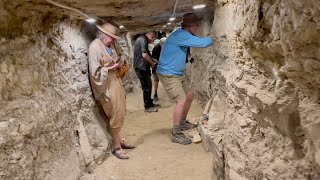 New Video March 2024 Exploring Underground At Saqqara In Egypt [upl. by Hayton]