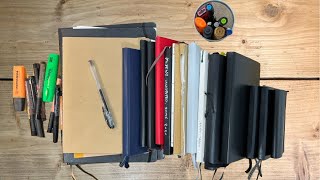 Notebooks Reviewed Leuchtturm Moleskine Midori Muji Roterfaden and more [upl. by Jansson402]