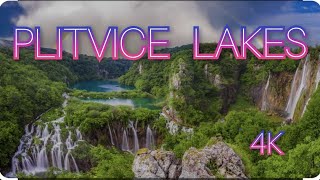 PLITVICE LAKES NP CINEMATIC DRONE 4K [upl. by Ydur775]