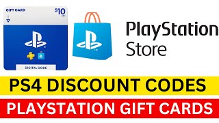 PS4 Codes  Ps4 Discount Codes 2023  PlayStation Gift Cards [upl. by Medor]