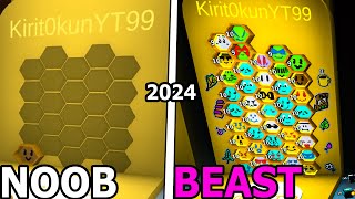 Noob to Beast in Bee Swarm Simulator  Season 1 [upl. by Tabina]