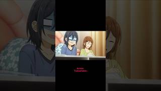 Hori va Miyamura tv korishyapti🤣 horimiya horimiyaamv horimiyacutemoments anime [upl. by Dao]