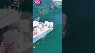 Trump Boat Parade Algonac MI 92124 [upl. by Tterab]