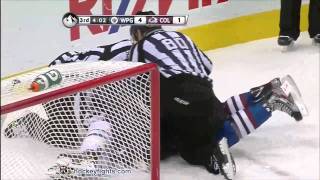 Tanner Glass vs Shane OBrien Dec 27 2011 [upl. by Haleigh]