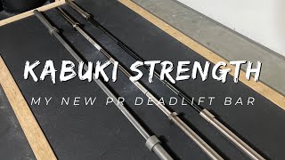 My New Kabuki Strength PR Deadlift Bar Unboxing TestDrive amp Review [upl. by Bautram]