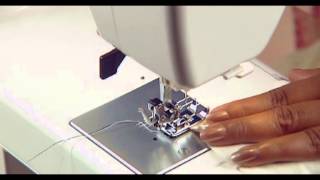 01 straight stitch sewing Usha Janome Style Maker Series [upl. by Hayashi135]