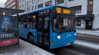 Koiviston Auto 819 Scania K230UB Lahti Scala 2008 Departing at Jämsänkatu [upl. by Prem]