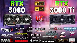 20 Games on RTX 3080 vs RTX 3080 Ti in 2023  1440p amp 4K [upl. by Fidelia]