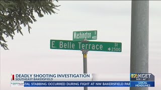 Man pronounced dead after being found with multiple gunshot wounds in south Bakersfield police [upl. by Einhpets]