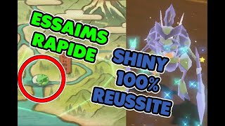 COMMENT AVOIR DES TROUPEAUX RAPIDEMENT ET 100 DE SHINY EN ESSAIMS LEGENDS POKEMON ARCEUS [upl. by Naggem]