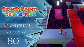 Paper Mario The Origami King LivestreamBlind  80  Gefährliche Hindernisse  mit Jan [upl. by Kit]