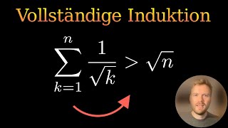 Beweise die Ungleichung mit vollständiger Induktion  Übungsaufgabe 06 mit Wurzeln [upl. by Tanitansy950]