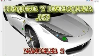 como desbloquear y bloquear dff zmodeler gta sa 2012 [upl. by Debi]