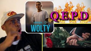 WOLTY  QEPD Shot by Belascuen prod808God REACTION [upl. by Naesyar]