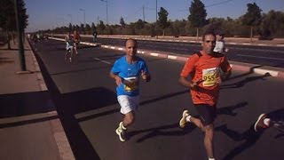 Semi marathon marrakech 2016 [upl. by Emelita]