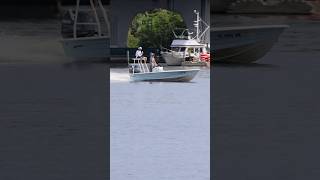 Hewes running on the Indian River Lagoon boats florida hewesboats [upl. by Enileve]