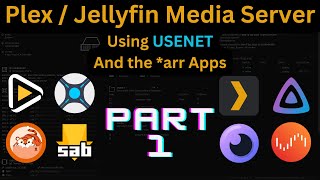 Plex  Jellyfin MediaServers Using USENET and the arrs apps On Unraid [upl. by Bria]