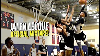 Jalen Lecque OFFICIAL MIXTAPE quotBaby Westbrookquot Has The CRAZIEST BOUNCE IN HIGH SCHOOL [upl. by Nareik]