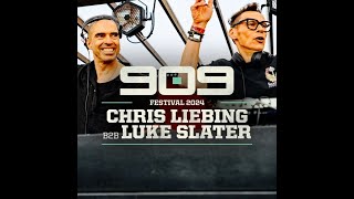 CHRIS LIEBING B2B LUKE SLATER AT 909 FESTIVAL AMSTERDAM 12062024 ONLYTEKNO COLLECTION 1100 [upl. by Sage15]