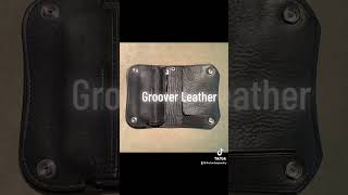 GrooverLeather グルーバーレザー GTS100 short tracker wallet 財布 Mini コンパクト motorcycle touring [upl. by Dlawso]