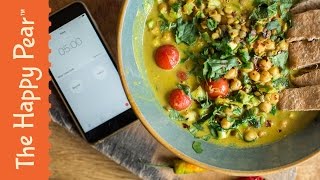 5 Minute Dahl  Cheap Vegan Easy [upl. by Liew889]