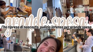 L’ho ripresa di nascosto grande spesa con aiuto per l’organizzazione pulizia intensa debbyg vlog✨ [upl. by Dorothea]