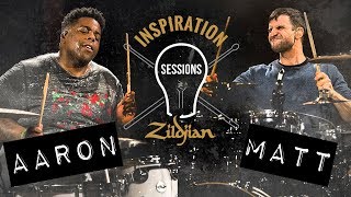 Zildjian Inspiration Sessions  Matt Greiner amp Aaron Spears [upl. by Midan730]