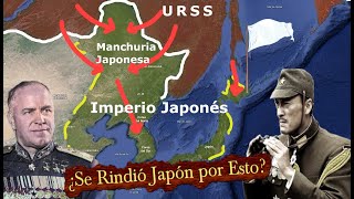 El Descomunal Ataque de la URSS a Japón en 1945 La Última Gran Batalla de la Segunda Guerra Mundial [upl. by Reld]