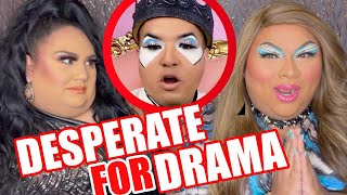 RICH LUX DRAGS MANNY MUA AND PETERMONN AND WE HAVE ALOT TO SAY [upl. by Evelyn]