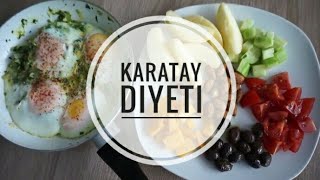 EKMEKSIZ KAHVALTI  KARATAY Bugün Ne Yedim 🍴🍳 [upl. by Elva]