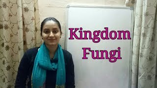 Kingdom Fungi  Biological classification part4  Class XI  Lecture 32 [upl. by Dubois]