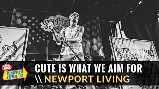 Cute Is What We Aim For  Newport Living Live 2014 Vans Warped Tour [upl. by Yhtomit]