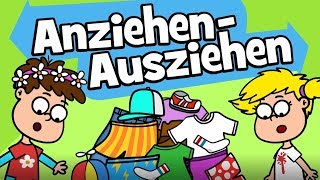 ♪ ♪ Kinderlied Kinder anziehen  Anziehen Ausziehen  Hurra Kinderlieder [upl. by Malinde]