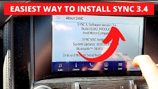 How To Update Sync 3 to Sync 34 Over WIFI  Beginners Tutorial  EASY [upl. by Animaj627]