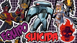 EL ESCUADRON SUICIDA CAZA BUGGS  EQUIPO SUICIDA  Retos en Monster Legends [upl. by Wolfort]